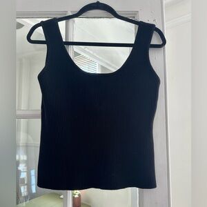 Stretchy black cami
